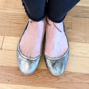 Coach Metallic Bronze Ballet Flats | Classic + Chic